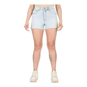Cavalli Class high rise light blue jean shorts size 27 NWT